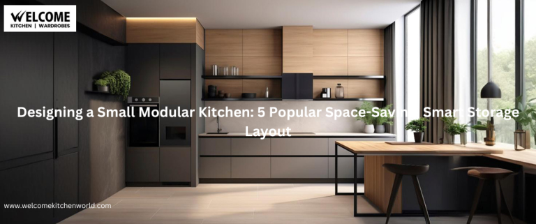 Smart Small Modular Kitchen Designs for Space-Saving Storage