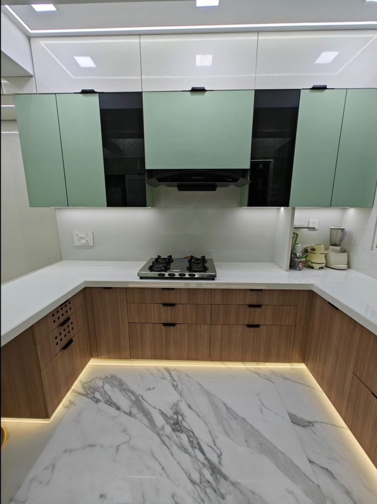 U shape Kitchen Powai-Kitchen-Dr.Sejal