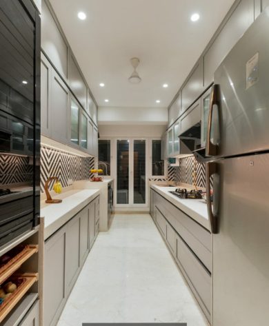 German Kitchen Finish Worli Akash Kedia