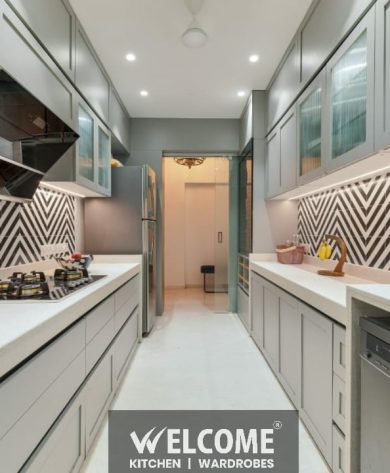 German Kitchen Finish Worli Akash Kedia